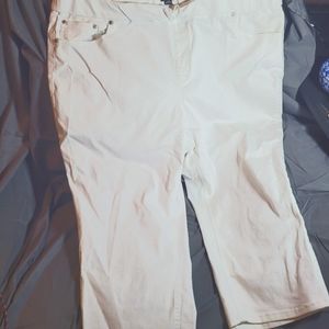 New Directions white pants